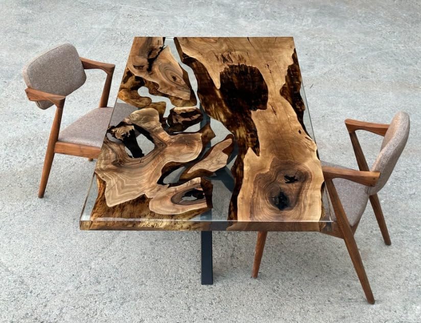 personalized-solid-wood-transparent-resin-dining-table-coffee-table-console-table-patio-table-living-room-table-end-table-side-table-bar-counter-table-home-decor