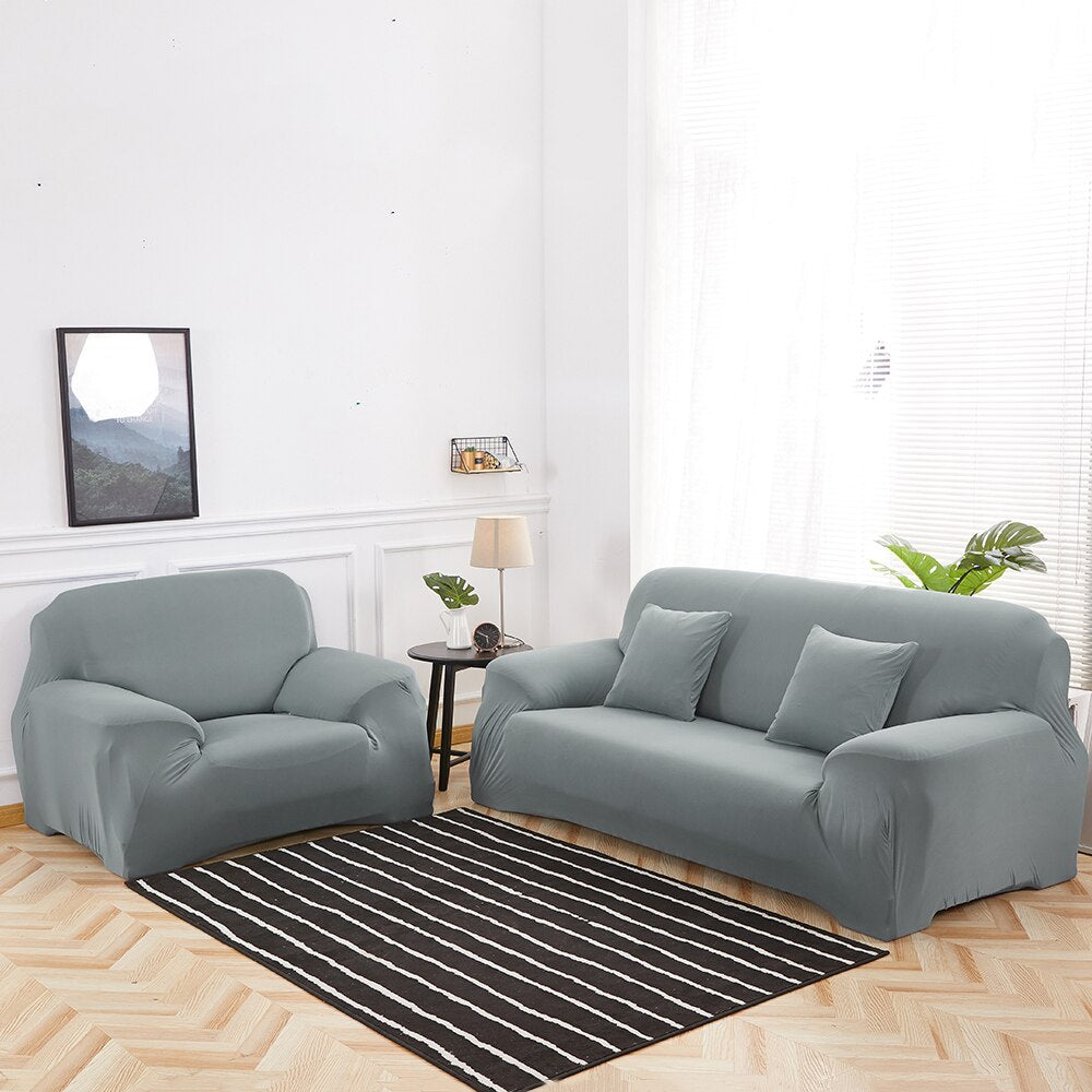 Upgrade High Quality 160g Elastic Couch Sofa Cover for Living Room Sectional Sofa Slipcover Furniture Cover