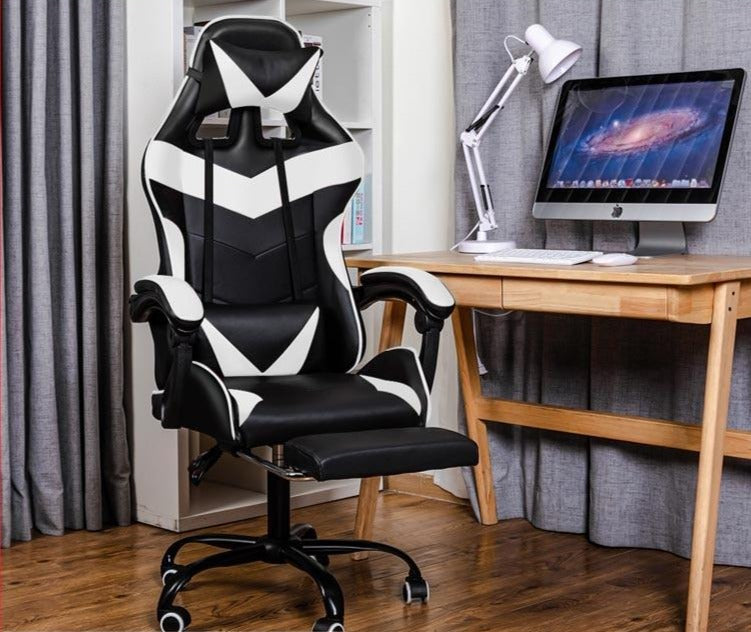 Leather Office Gaming Chair Home Racing Chair WCG Gaming Ergonomic Computer Chair